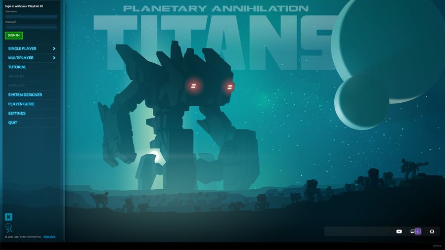 Planetary Annihilation: TITANS